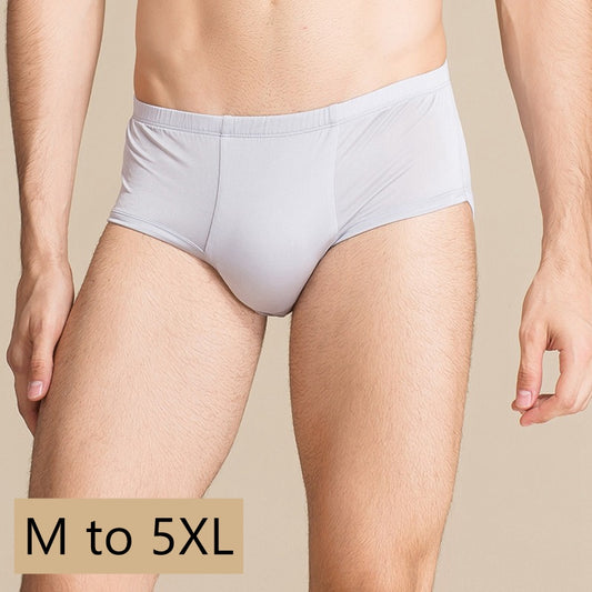 Slip en tricot 100 % soie pour hommes