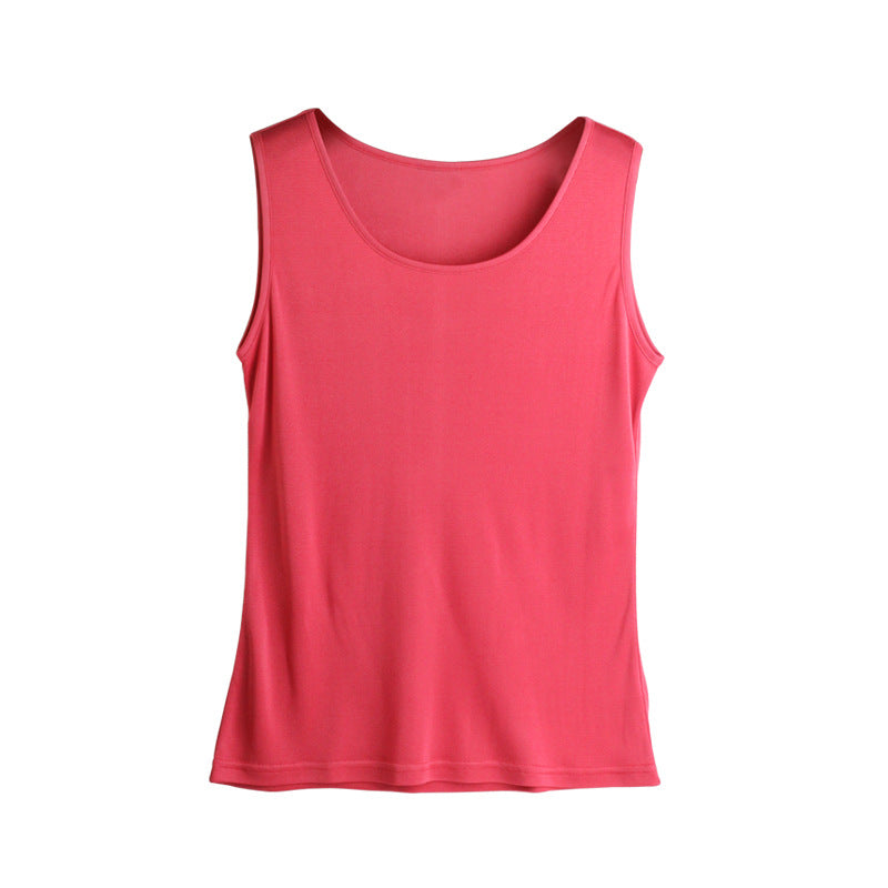 Damen-Strick-Tanktop aus Seide, 7 Farben