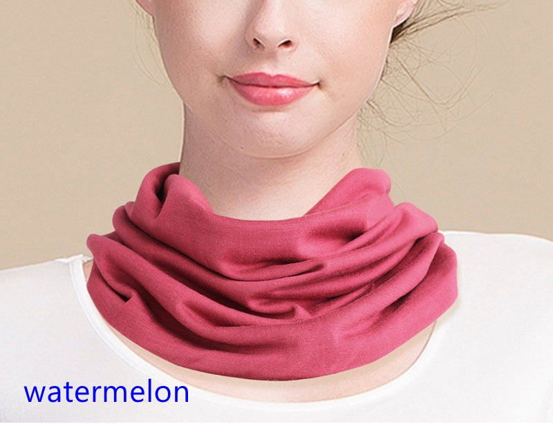 Silk Cashmere Neck Gaiter/ Scarf/ Headband