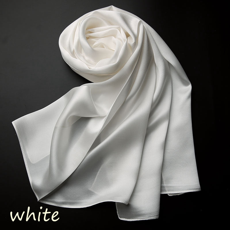 Long Silk Scarf/Shawl Wrap, 185cm/73 in - Awulook