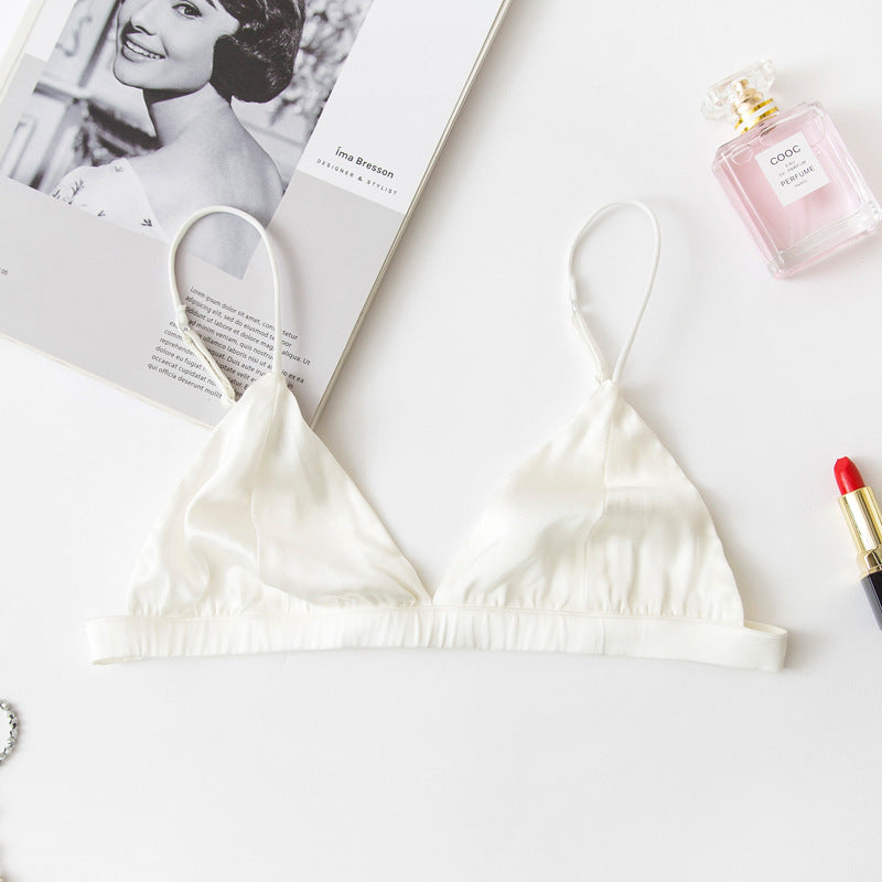 French Style Silk bra