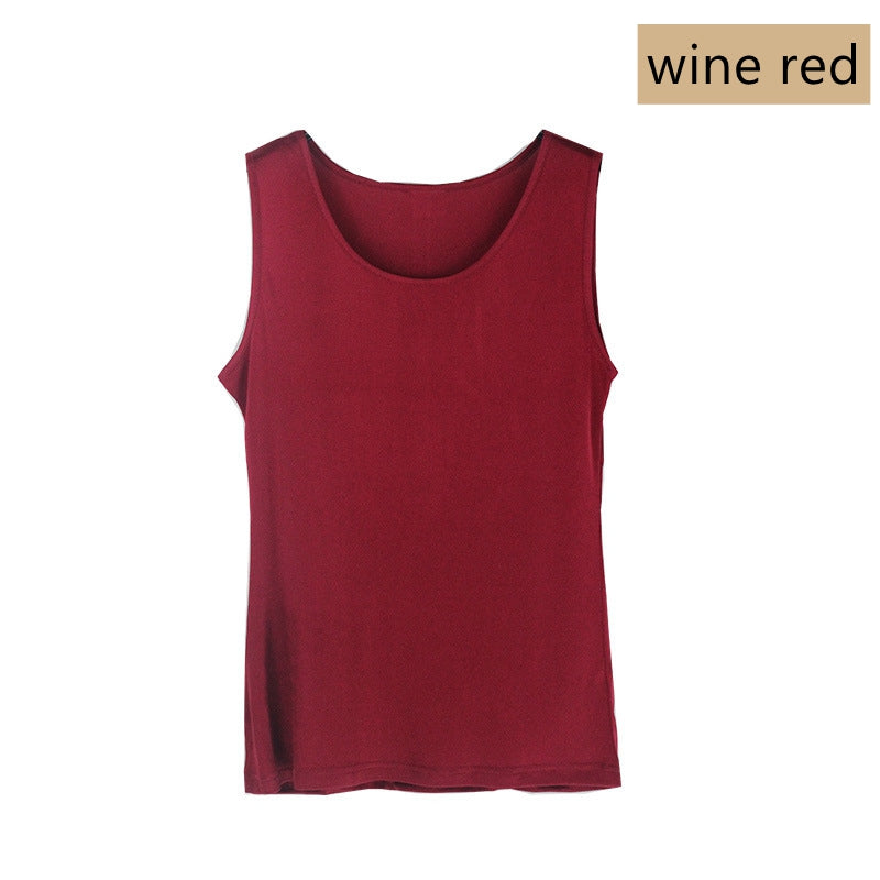 Damen-Strick-Tanktop aus Seide, 7 Farben