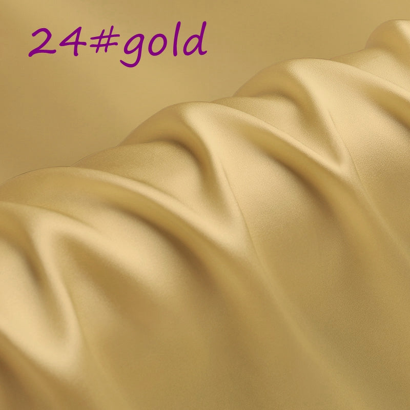 22Momme Silk Charmeuse, Width 114cm/45"| Color 1#-30# - Awulook