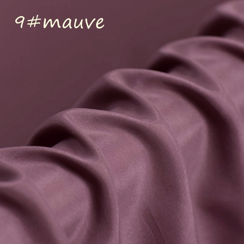 Silk Habotai Fabric, Width45"/114cm, Color 1-30 - Awulook