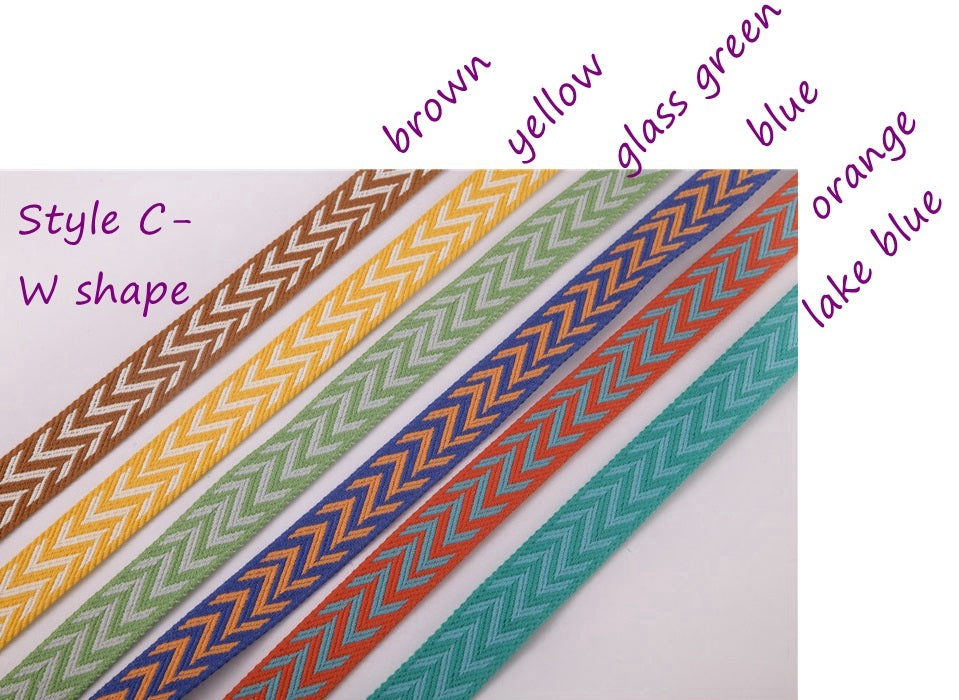 1"/25mm Sangle bag strap, 26 patterns - Awulook