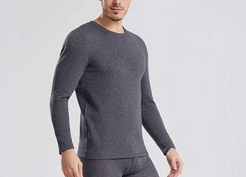 Men Mulberry Silk Crew Sweatshirt/Legging/Thermal underwear - Awulook