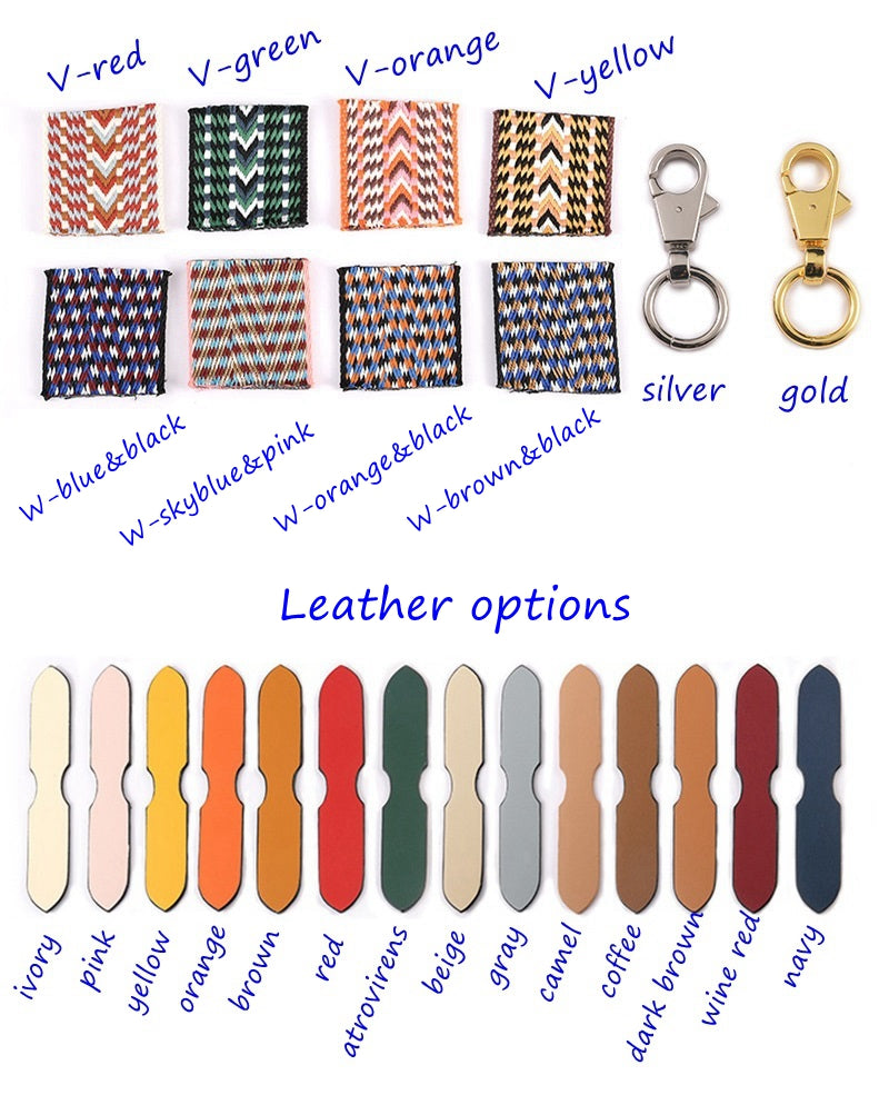 Customized 5cm/2" Sangle bag straps, 50 Colors+ - Awulook