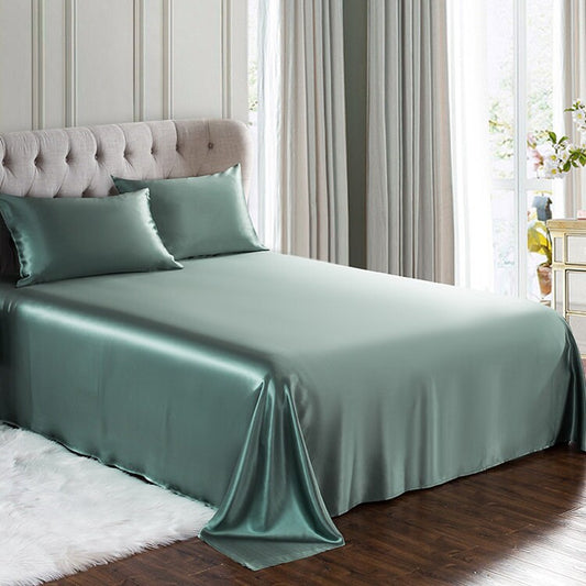 25Momme Seamless 100% Silk Flat Sheet - Awulook