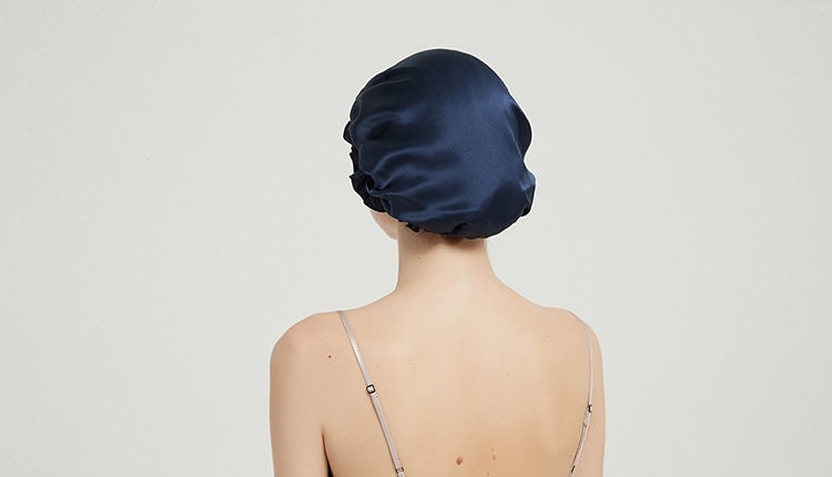 30Momme 100% Mulberry Silk Night Hat - Awulook