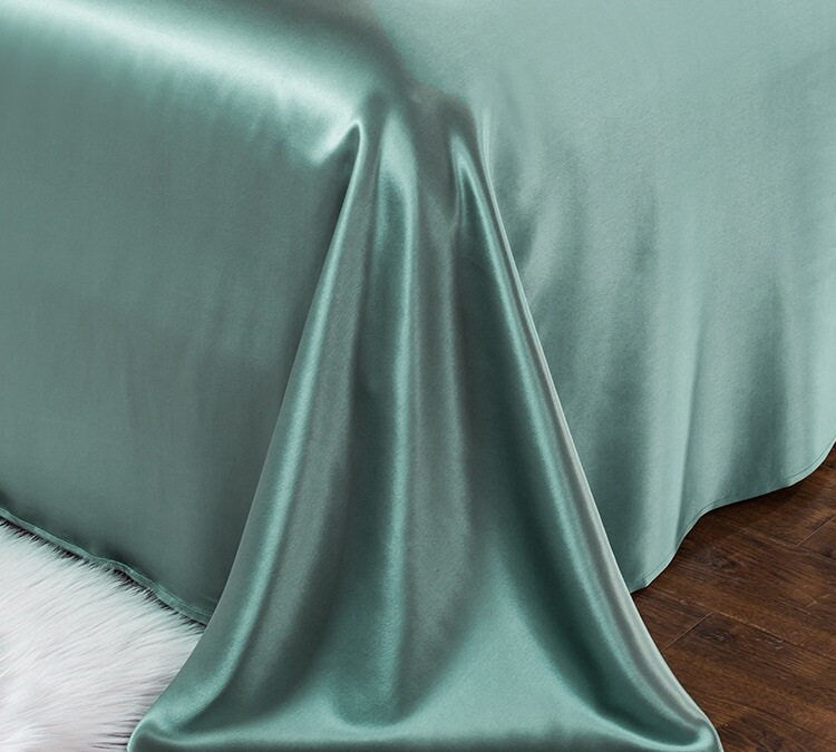 25Momme Seamless 100% Silk Flat Sheet - Awulook