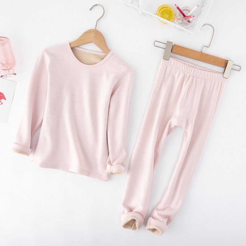 Kids Mulberry Silk Clothings base layer set - Awulook