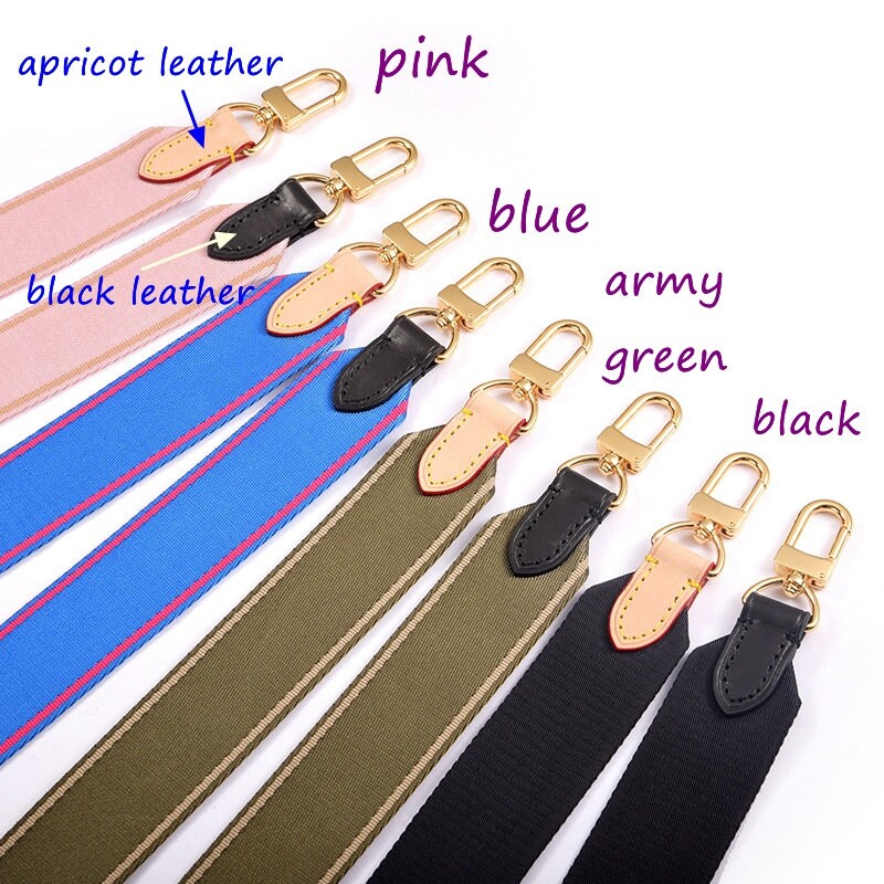 Adjustable 3.8cm/1.5" bag strap with purse buckle