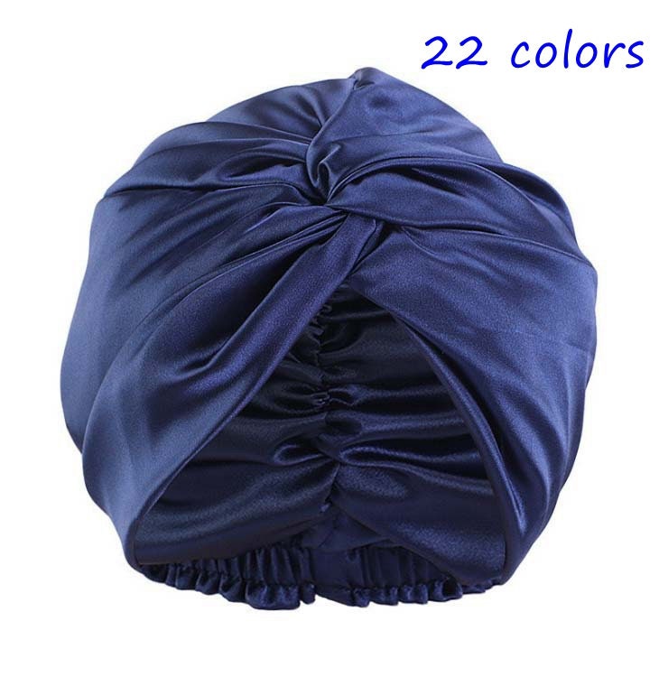 100% Silk Sleep Cap, Double Layers - Awulook