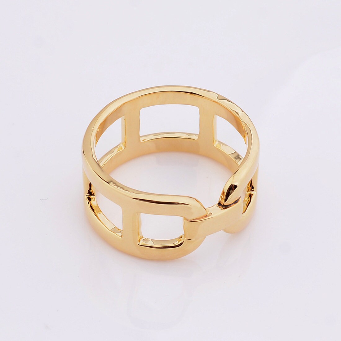 Genuine 18K Gold Plated Scarf Ring Jewerly Accesories/ Scarf Buckle, 3 colors - Awulook