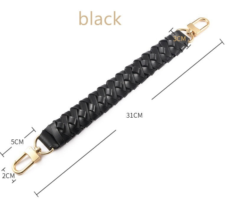 Braided Vachetta Leather Strap