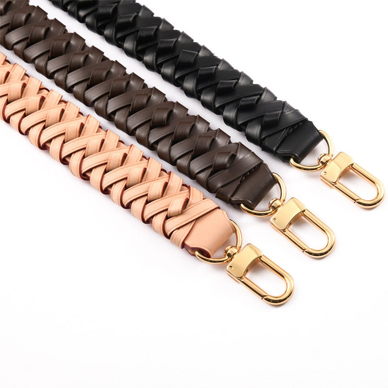 Braided Vachetta Leather Strap