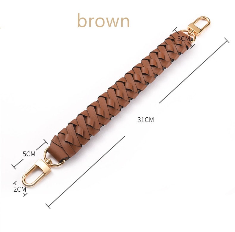 Braided Vachetta Leather Strap