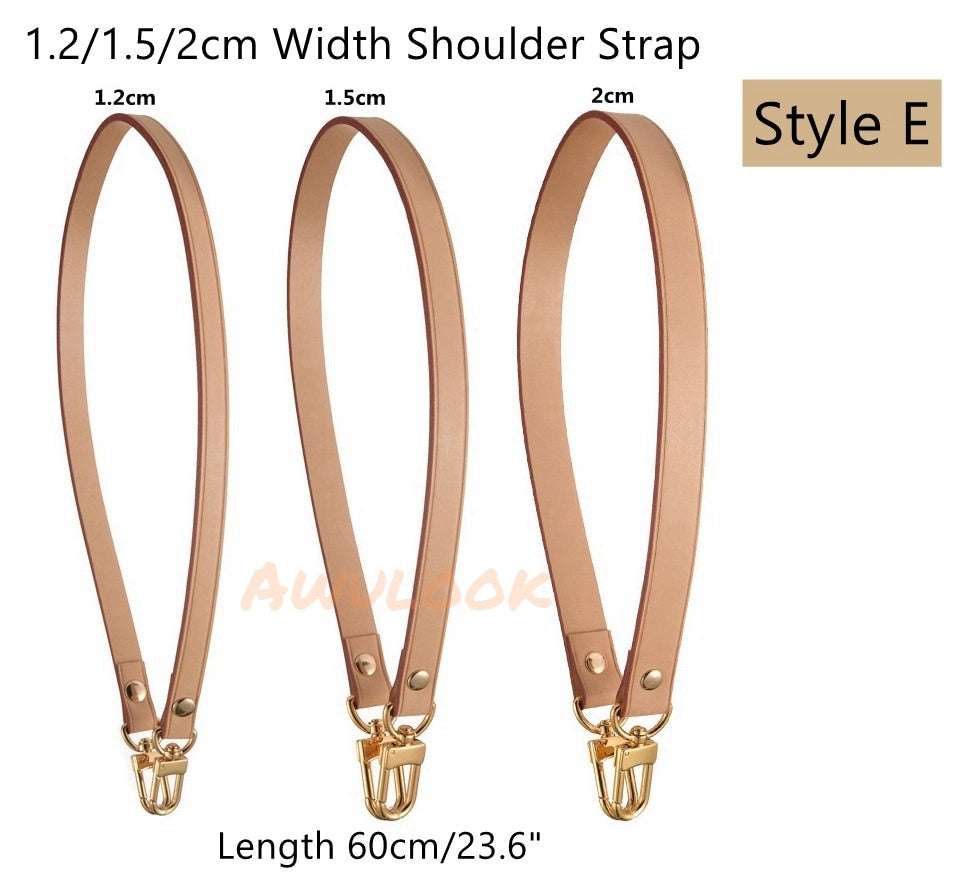 Vachetta Leather Bag Strap-Apricot, Multi Styles, Neverful bag acc