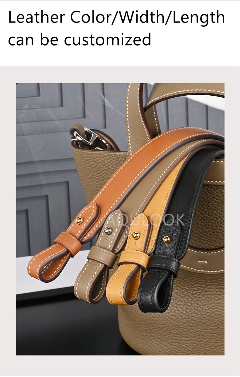 Customized Swift Leather Shoulder/Crossbody Straps for In-The-Loop - Awulook