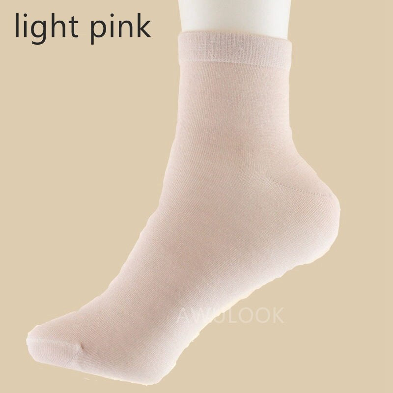 Women's Silk Socks, 8 Colors