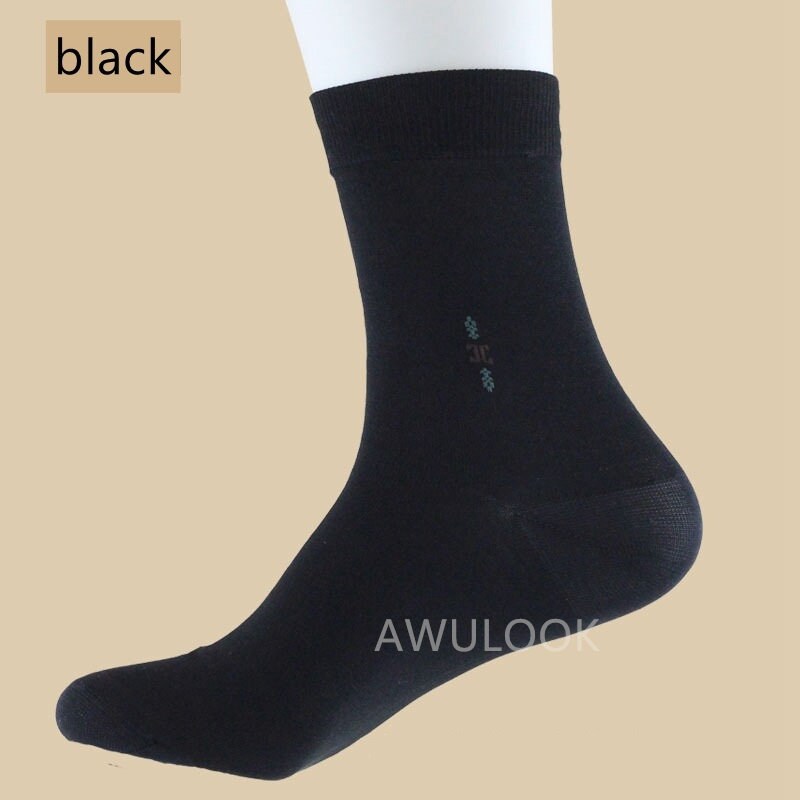 Men's Silk Socks, 8 Colors, Men Leisure Silk Socks