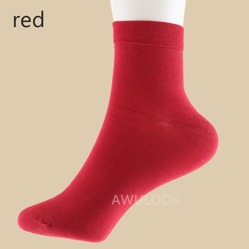 Women's Silk Socks, 8 Colors