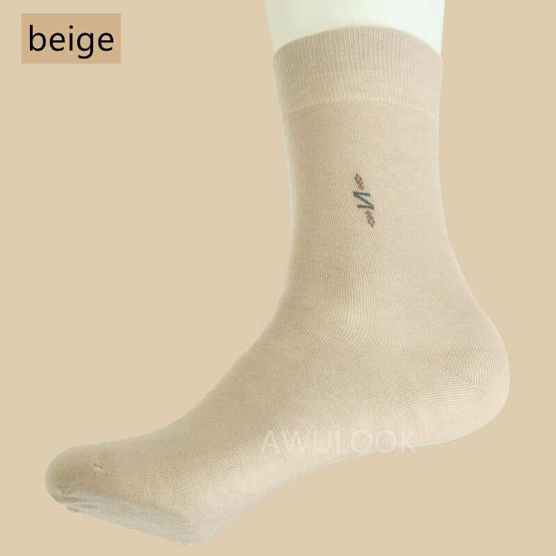 Men's Silk Socks, 8 Colors, Men Leisure Silk Socks