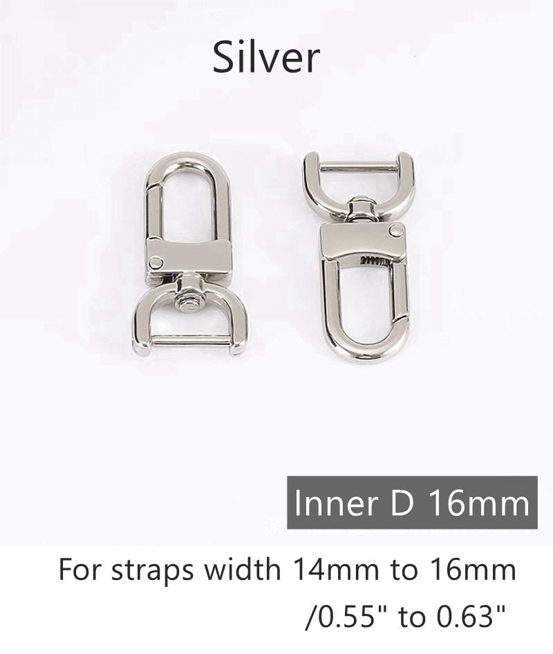 Detachable Swiveling Clasp/Spring Hooks