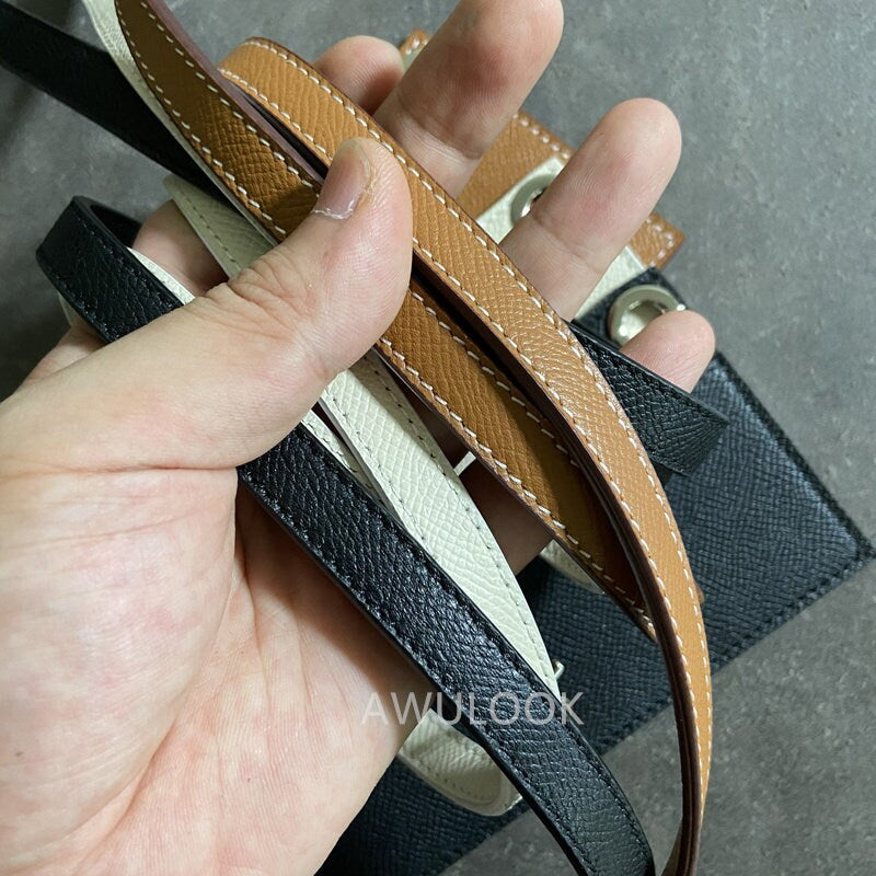 Epsom Leather Strap+Conversion Kit for Kelly wallet - Awulook