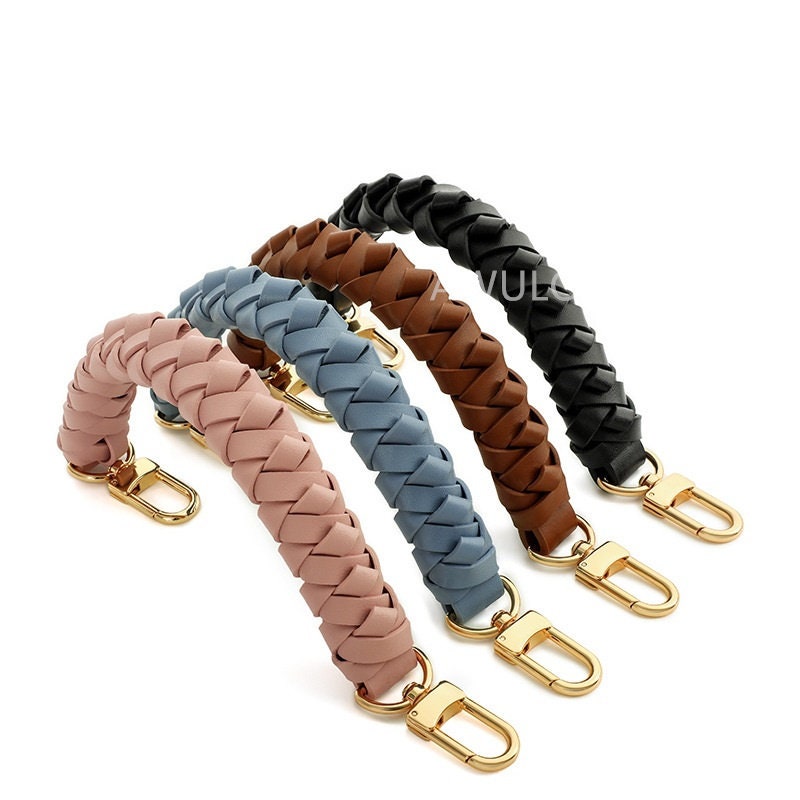 Braided Leather Top Handle Strap - Awulook