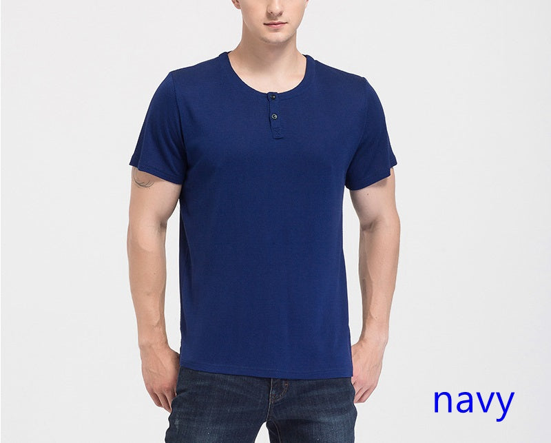 Men Mulberry Silk Crew T-shirt, 100% silk - Awulook